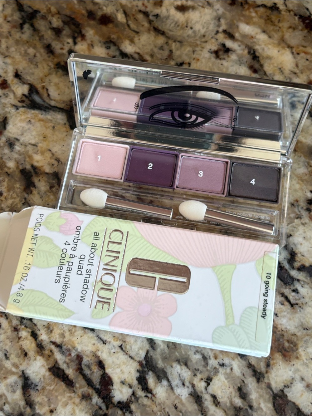 💕⚡️Clinique Going Steady All About Shadow Quad - Picture 4 of 8